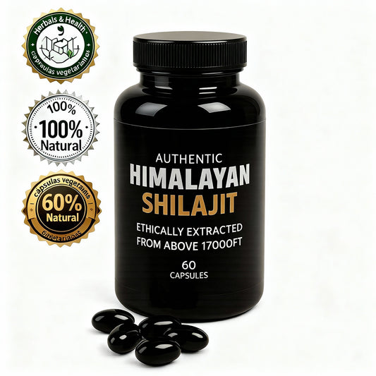 Shilajit en Capsulas – Energía y Vitalidad Natural🏔️