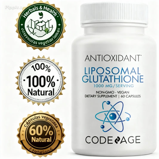 Glutatión liposomal – Antioxidante Premium de Nueva Generación✨